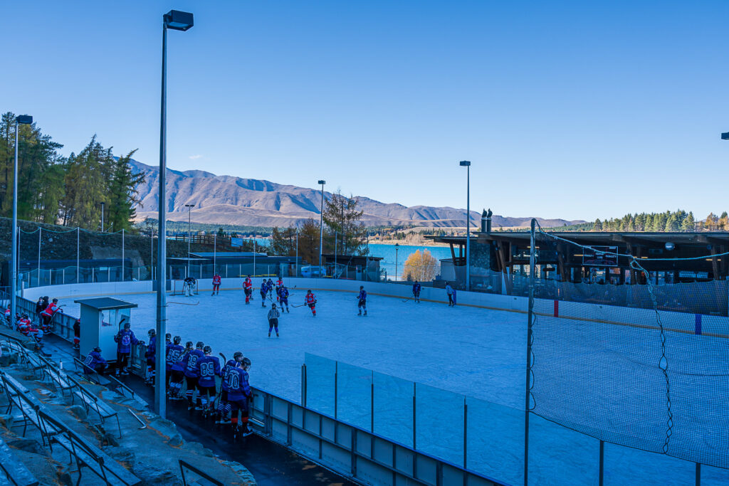 Ice Hockey at Tekapo Springs © Hollie Woodhouse