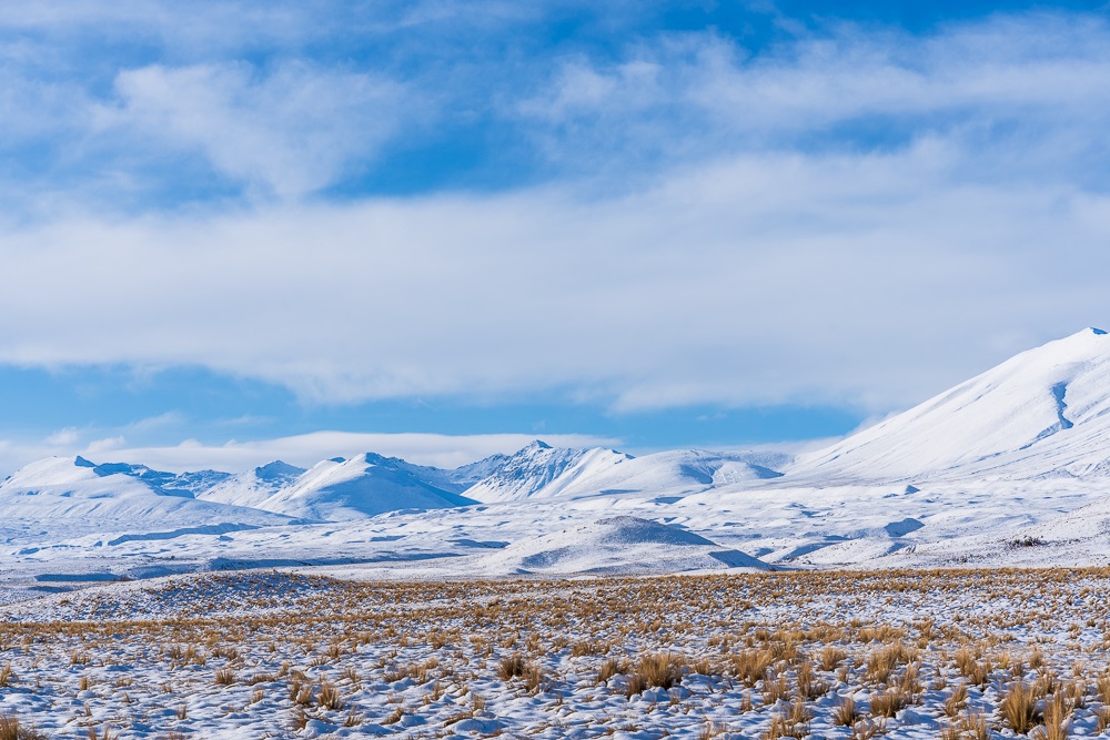 Tekapo mountains © Hollie Woodhouse