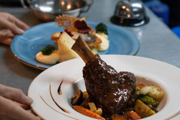 Braised Lamb Shank by Blue Lake Eatery & Bar
