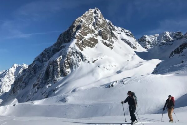 People in Cass Valley Ski Touring