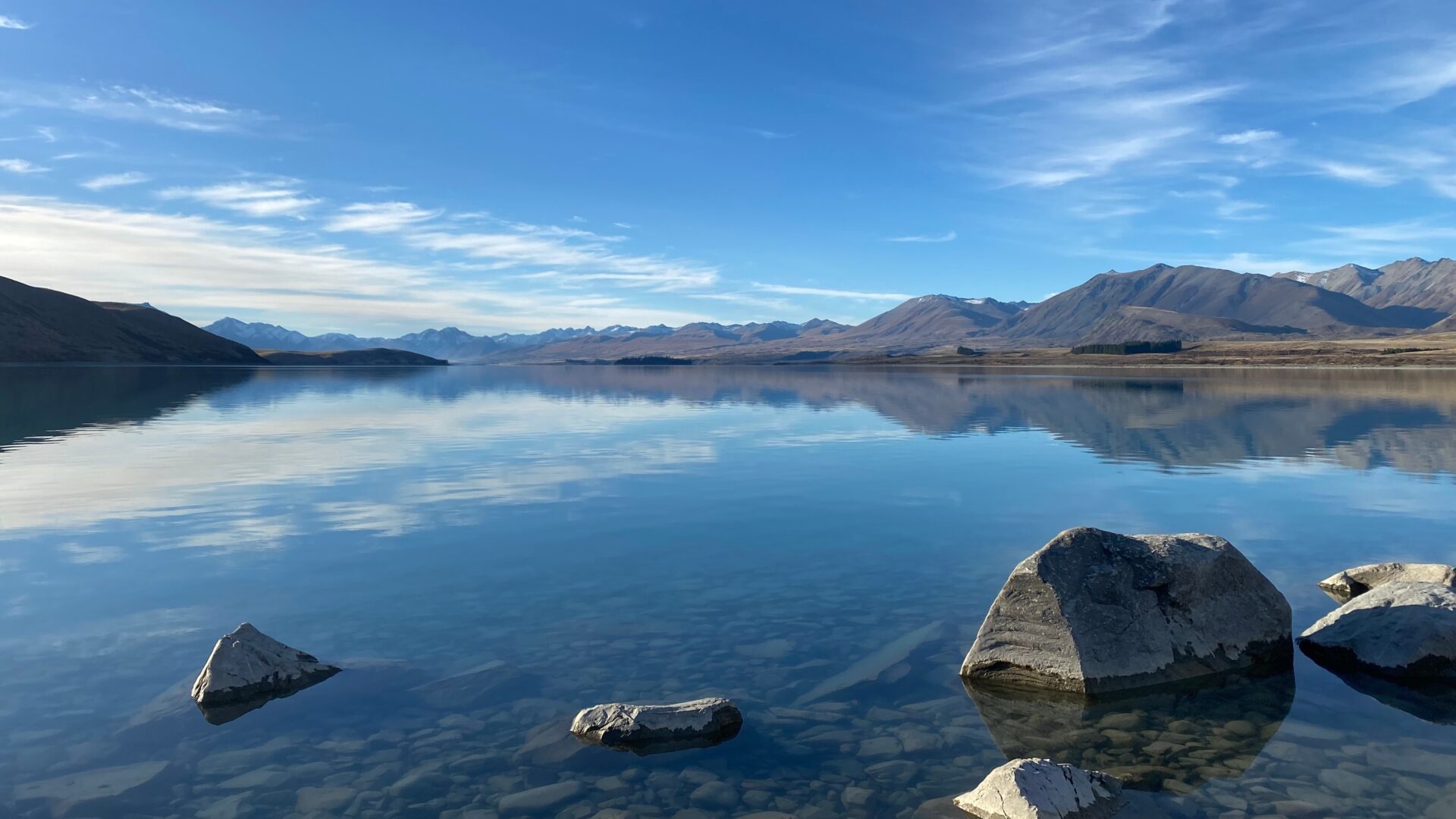 About Takapo pano 3 Lake Tekapo in Summer