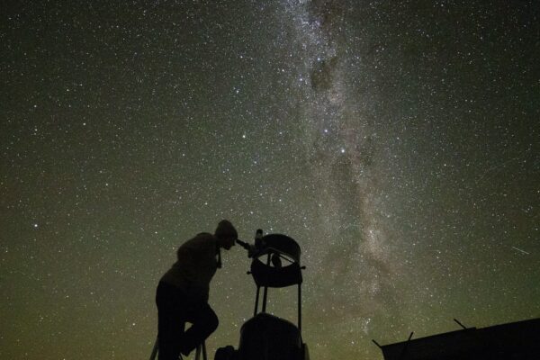 Star glazing in Lake Tekapo